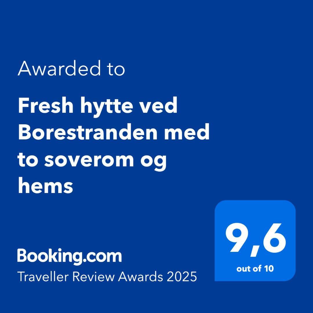 Fresh Hytte Ved Borestranden Med To Soverom Og Hems Klepp エクステリア 写真